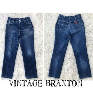 Braxton High Waist Tapered Leg Mom Jeans